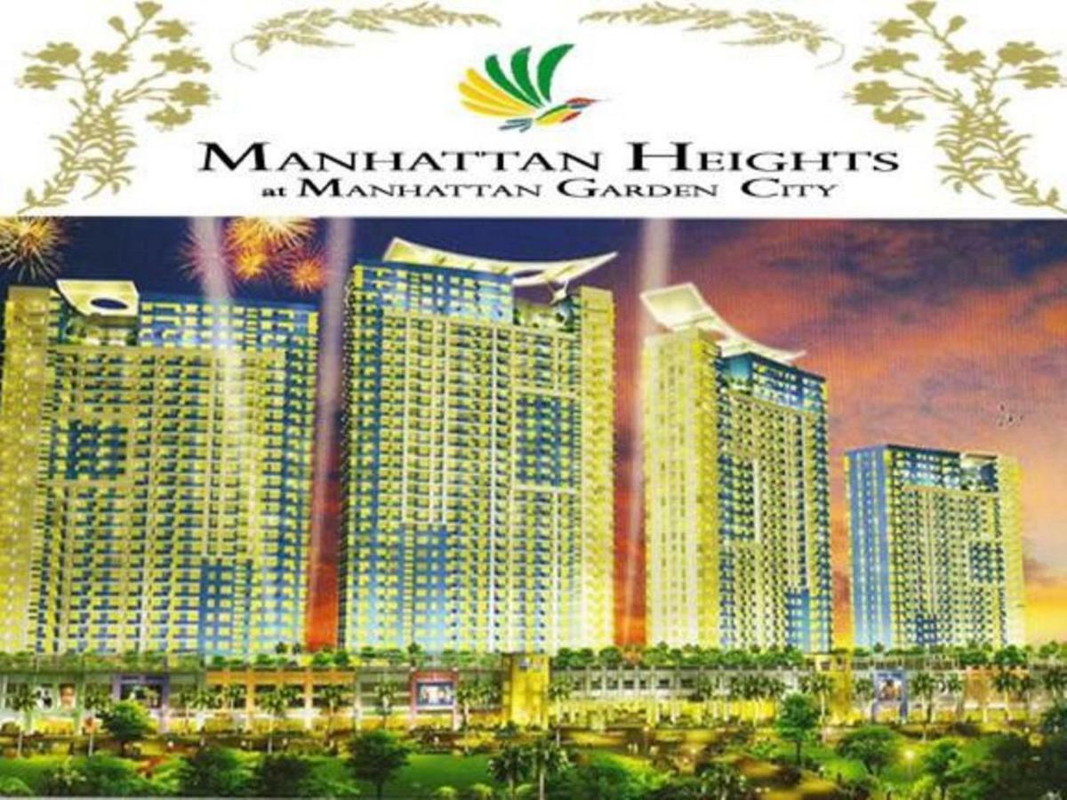 마닐라 5H Tower C Manhattan Heights Cubao Qc 아파트 외부 사진